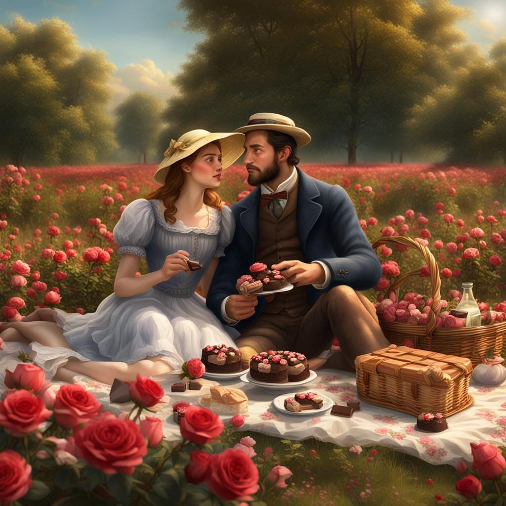 Romantic picnic