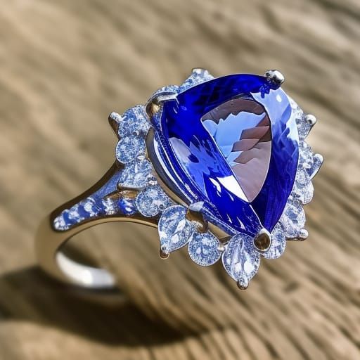 10 Carat Tanzanite Ring