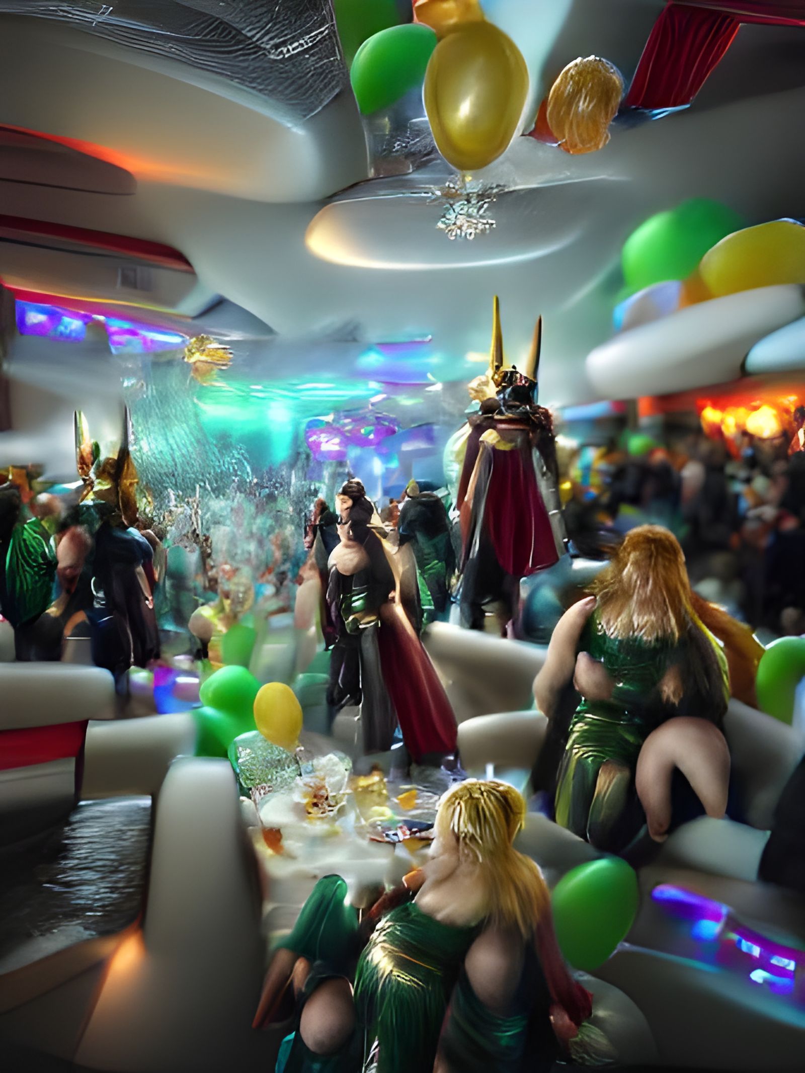 Asgardian Celebration in Detailed 3D Render