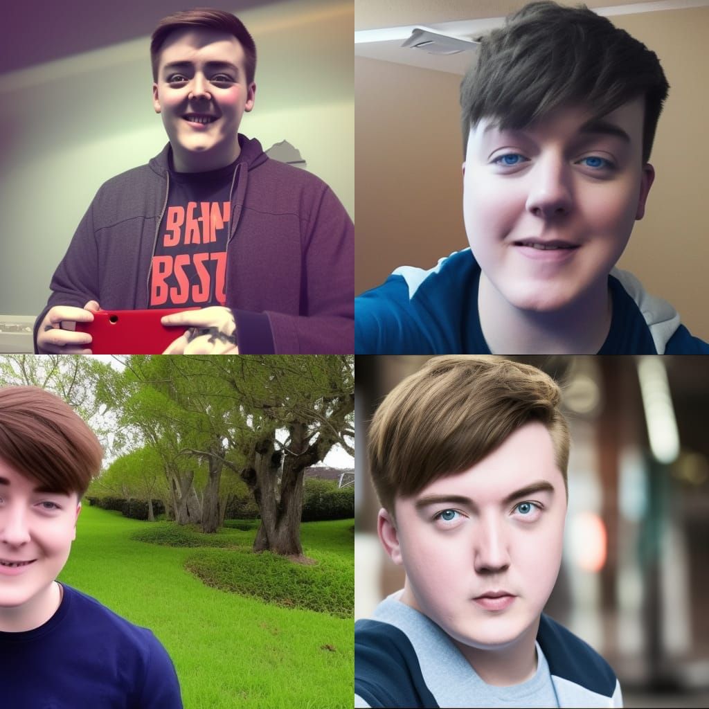 Portrait of Mr. Beast, the YouTuber