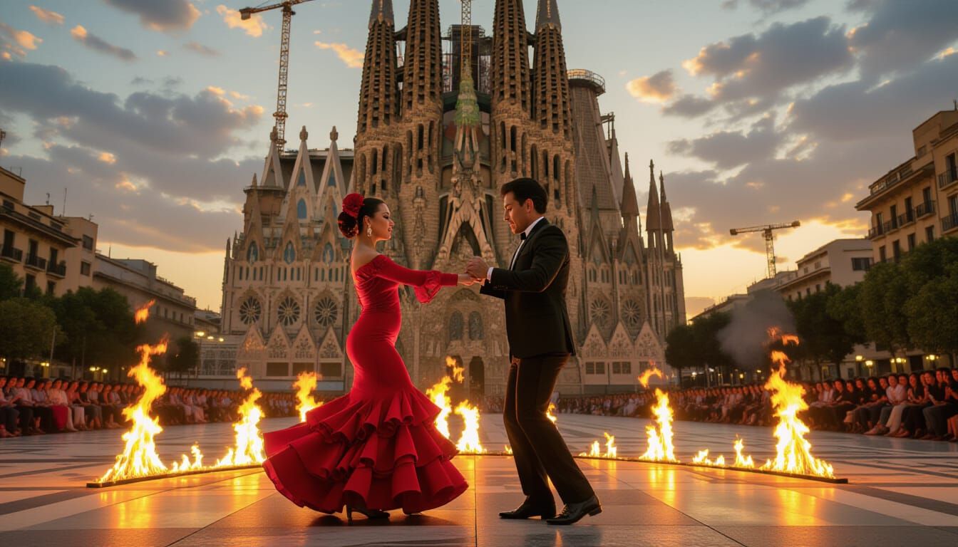 Flamenco Dancers in Barcelona: A Vibrant Performance
