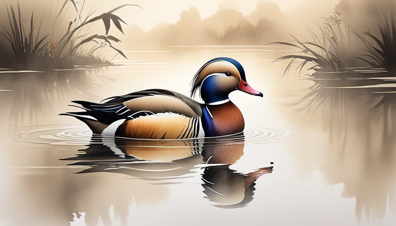 Mandarin duck