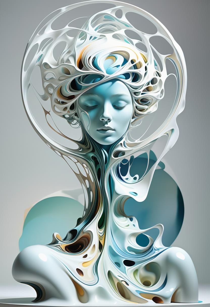 Surreal World of Illusion: A Vibrant Digital Canvas