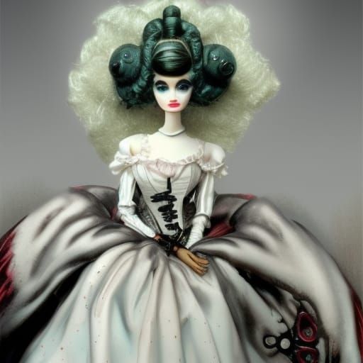 Creepy Christmas Barbie Starter Pack