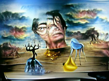 Surreal Oil Painting Inspired by Stephen King's The Stand