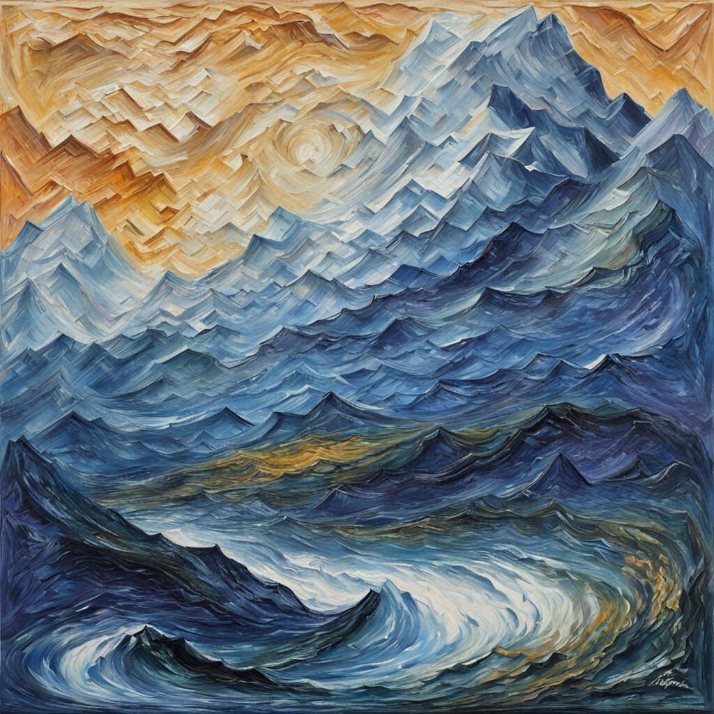 Tino Rossi Tape Loop as Impasto Painting