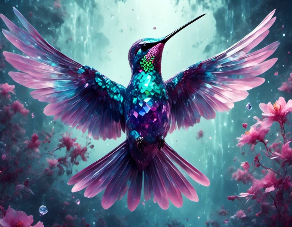 Amethyst Hummingbird