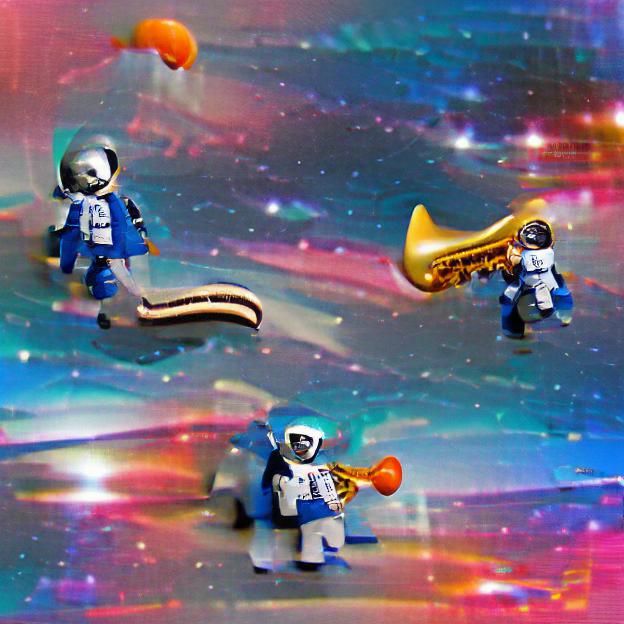 Jazz Astronaut Leads Space Parade