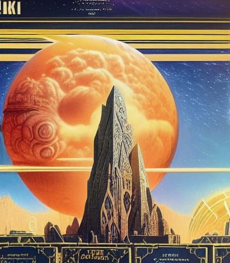 Retrofuturistic Digital Painting: Epic Cinematic Sci-Fi Art