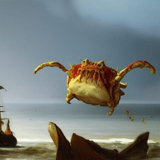 Giant Crab Dinner in Baroque Style