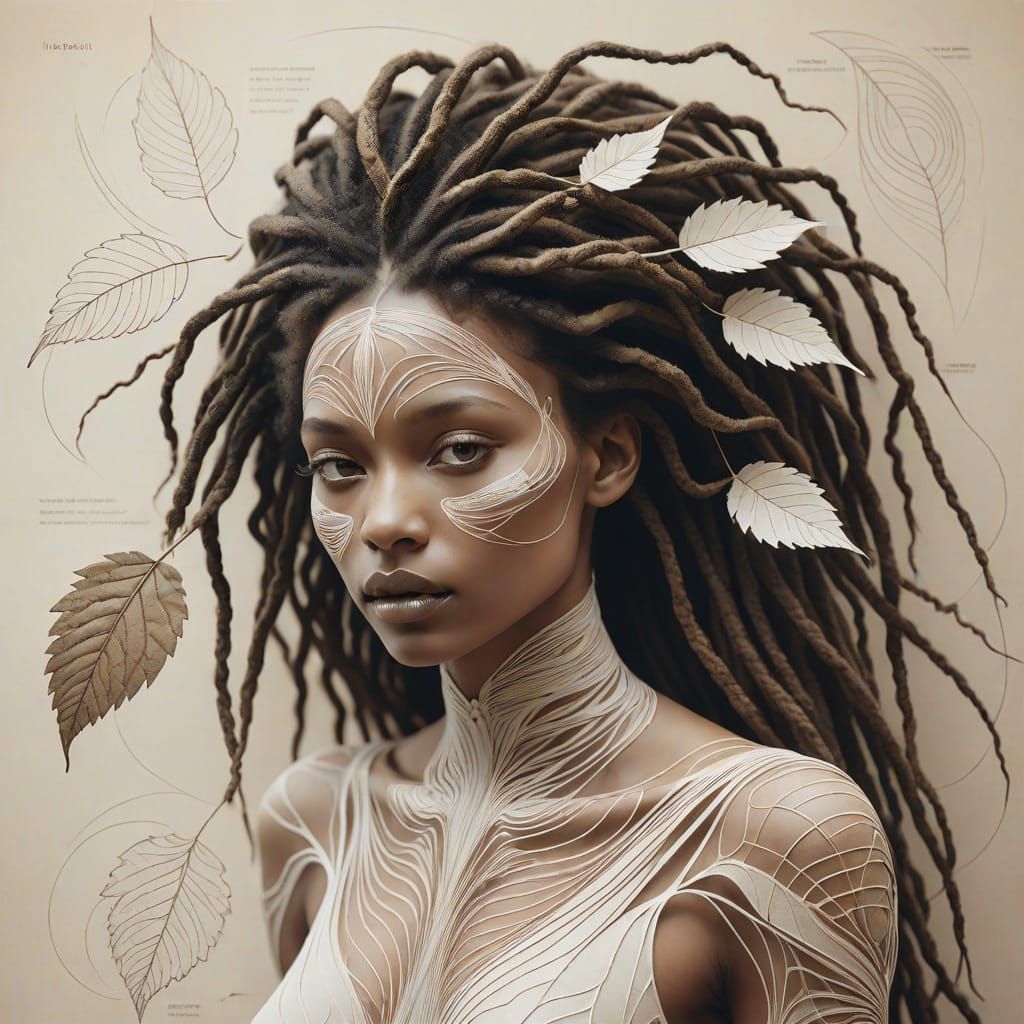 Rasta Sprite Blending into Parchment Script