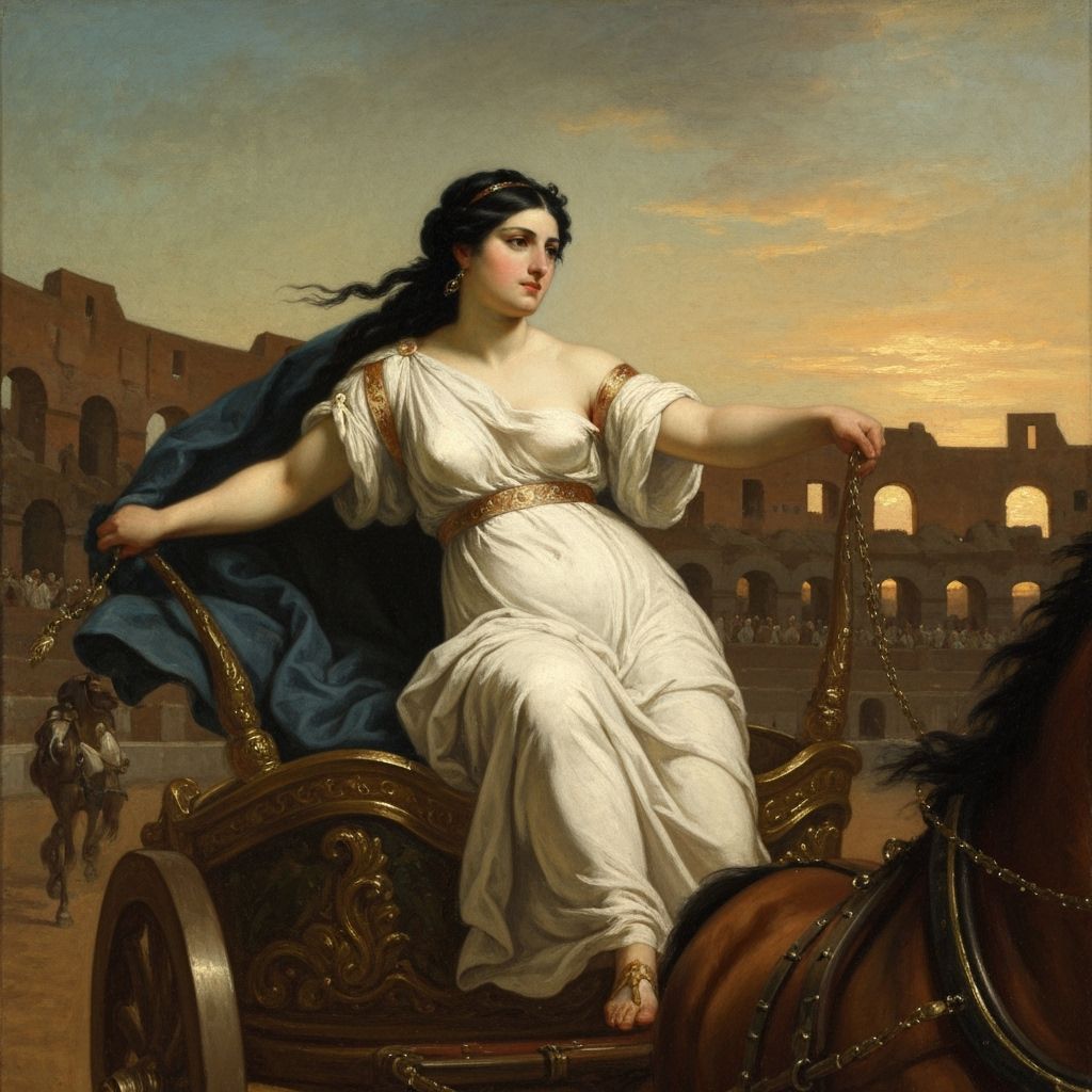 Selene Gallio's Chariot Race in the Colosseum