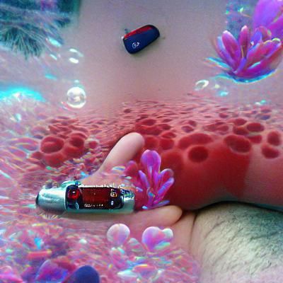 Nano Submarine Exploring Bloodstream