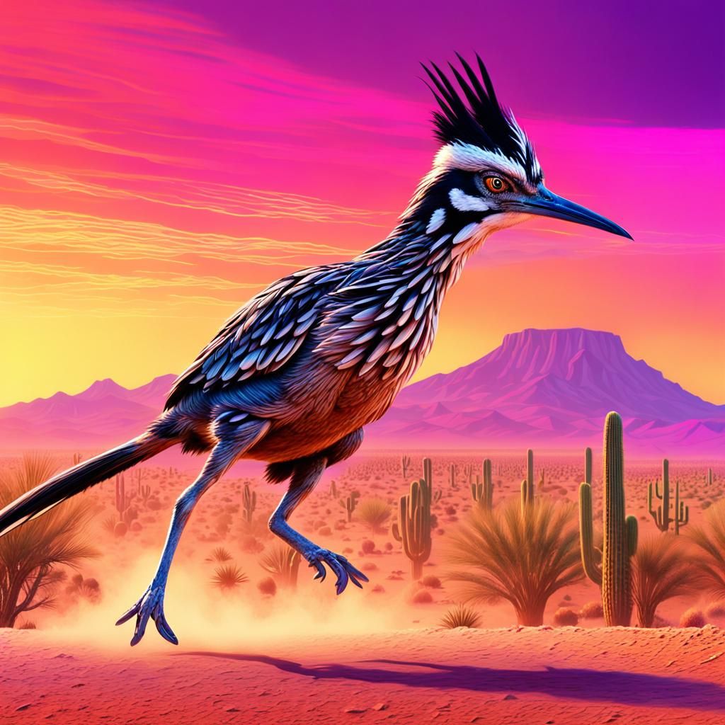the realistic roadrunner meep meep
