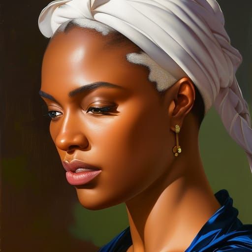 Classical Portrait with Dynamic Lighting