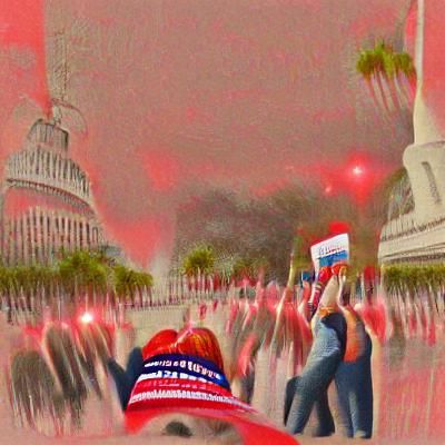 Protest at the USA Capitol Building