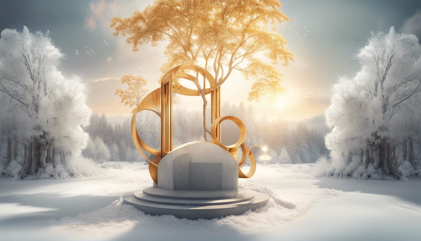 Seasonal Elements in Matte Painting Style