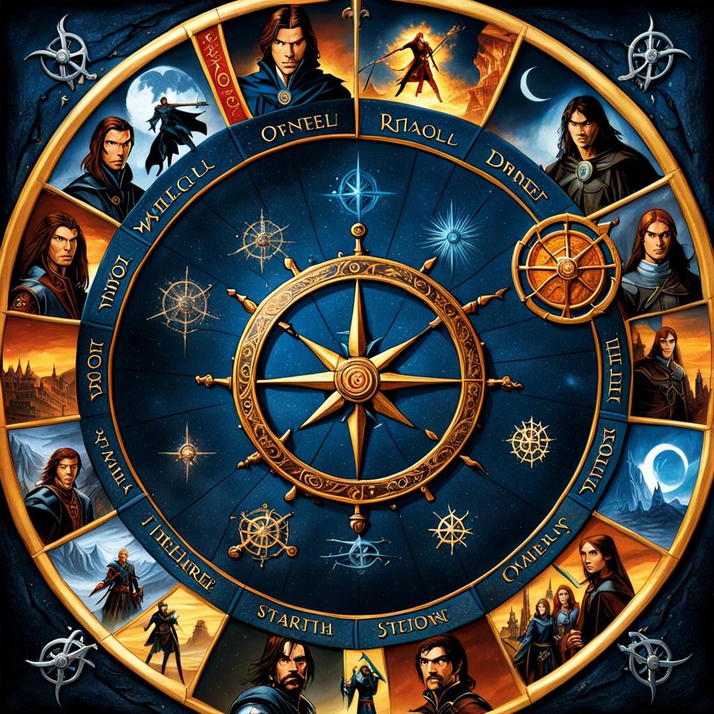 Abstract Wheel of Time Concept Art