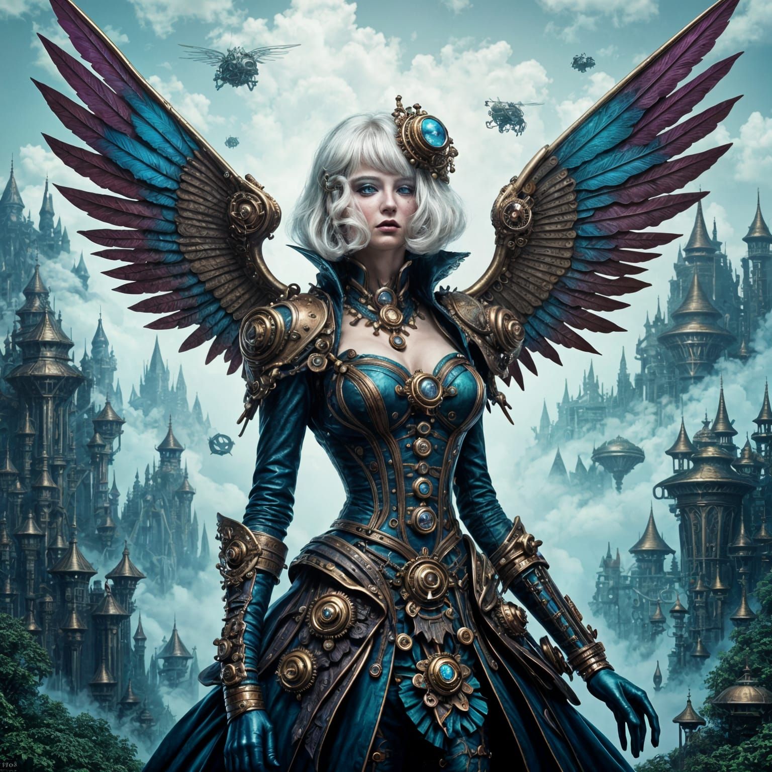 Albino Steampunk  Seraphin