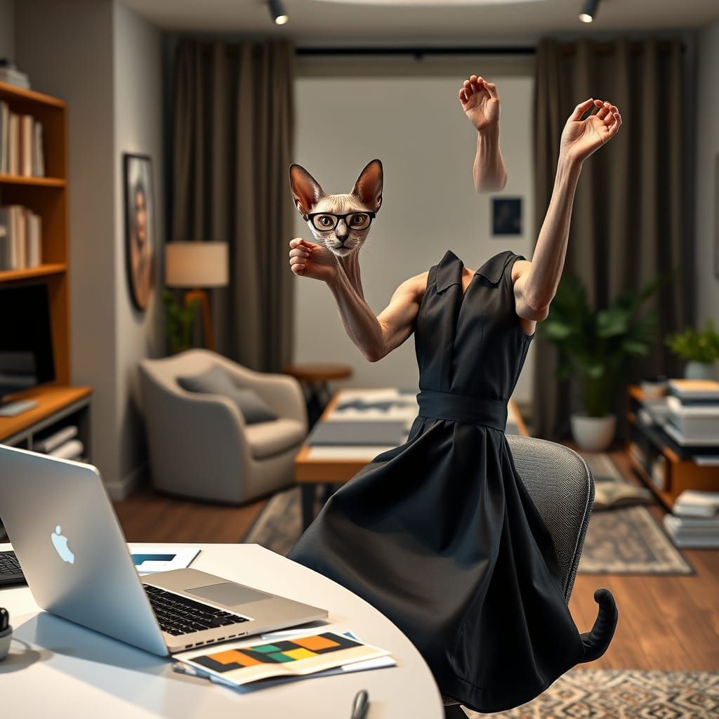 Sophisticated Feline Designer Celebrates Creative Victory in...