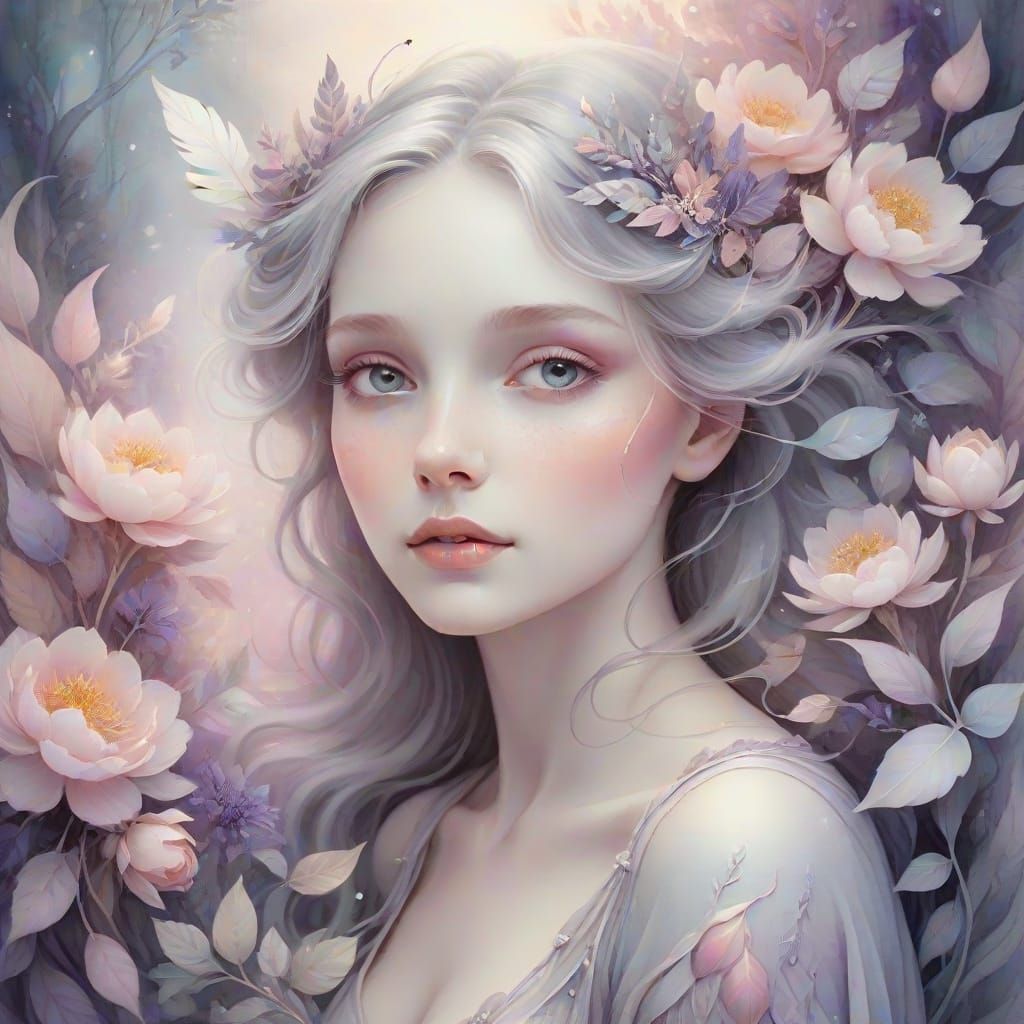 Dreamy Whimsy in Pale Hues