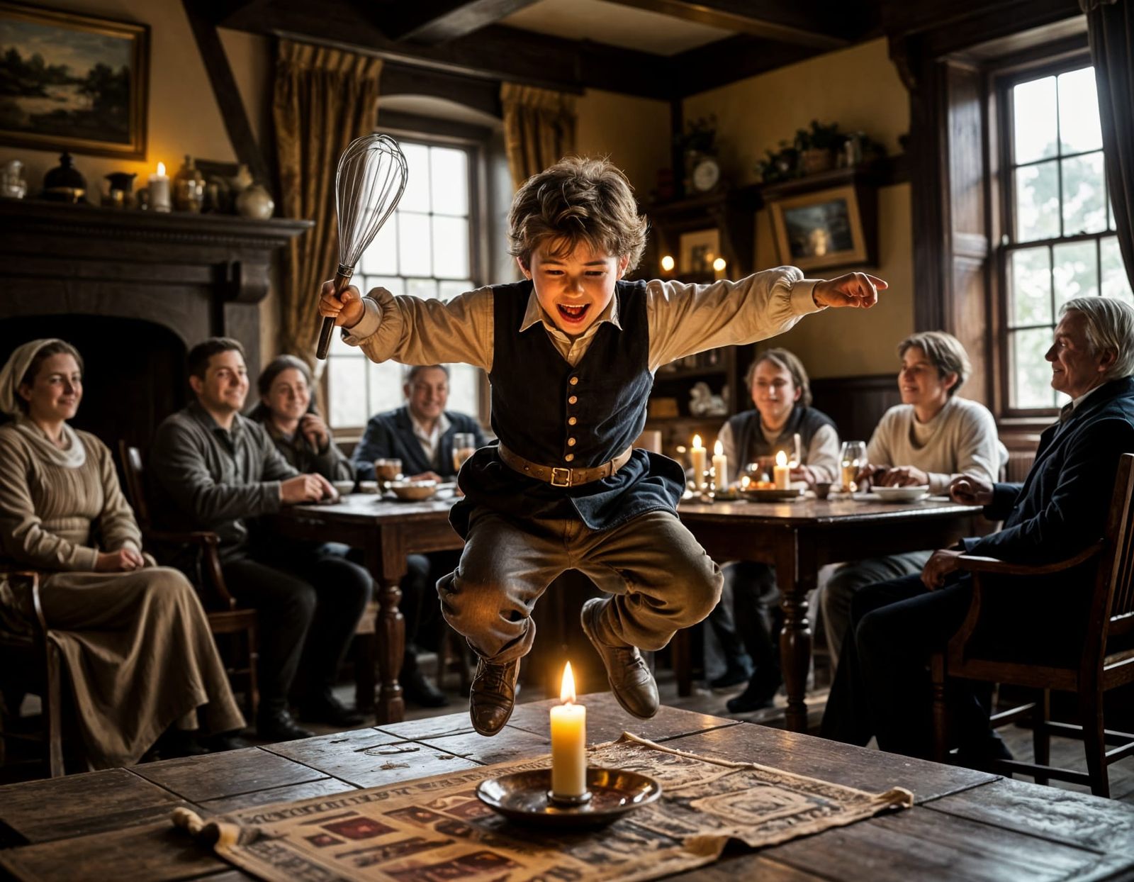 Zimble be Nimble...whisk be quick.... Zimblewhisk jump over the candlestick