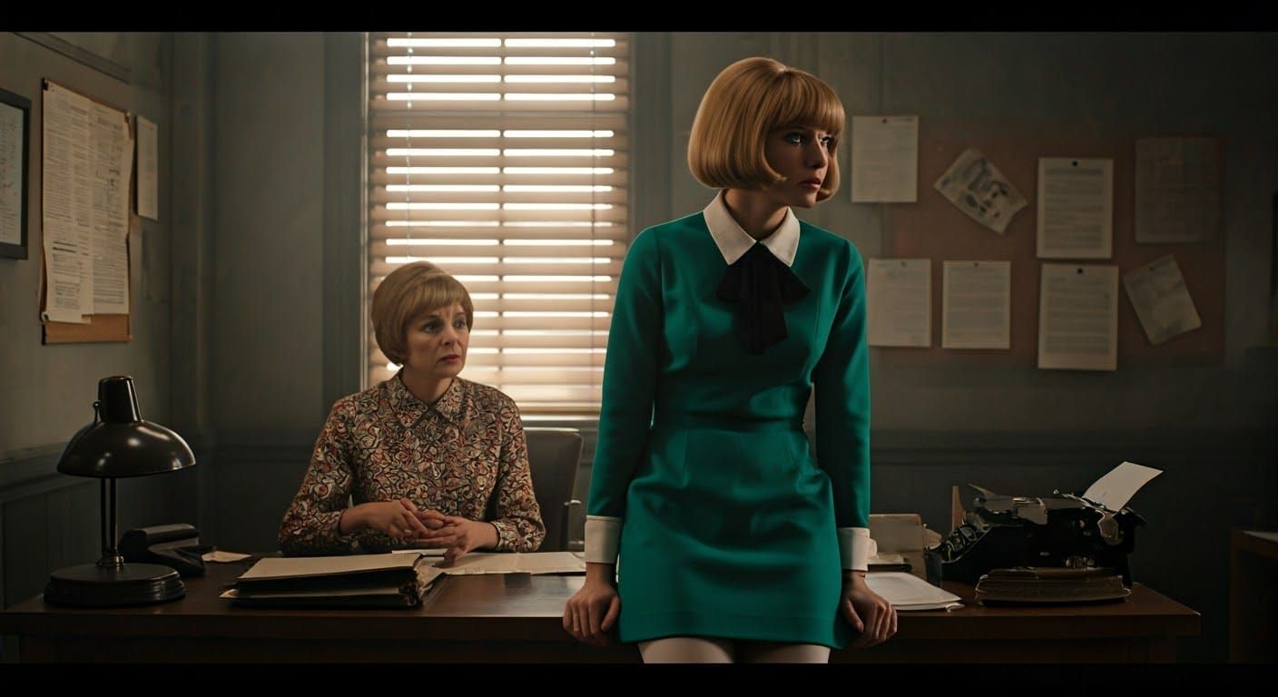 Mid-Century Horror 16mm Film Portrait