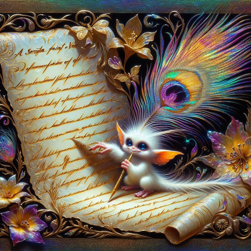 Quillie, my magical Pen Pal!