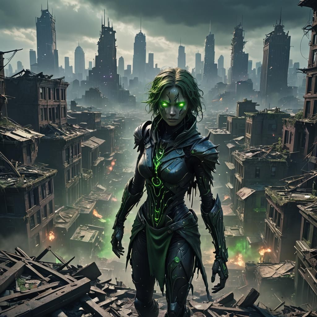 Dark Envy Emerges from Corrupted Cityscape