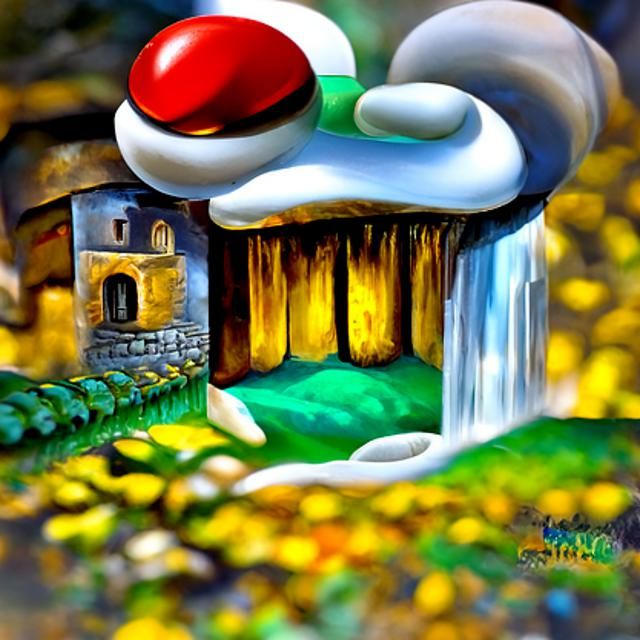 Ethereal Super Mario World Art
