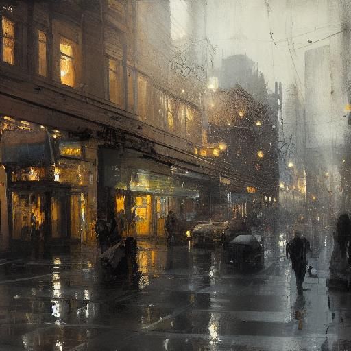 Floral Still Life with Impasto and Golden Lighting