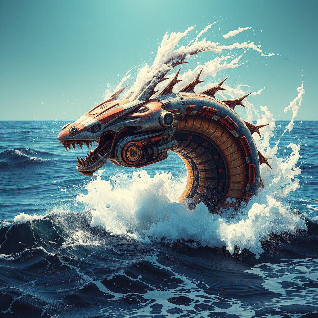 Mechanical Sea Serpent Emerges: Biomechanical Future
