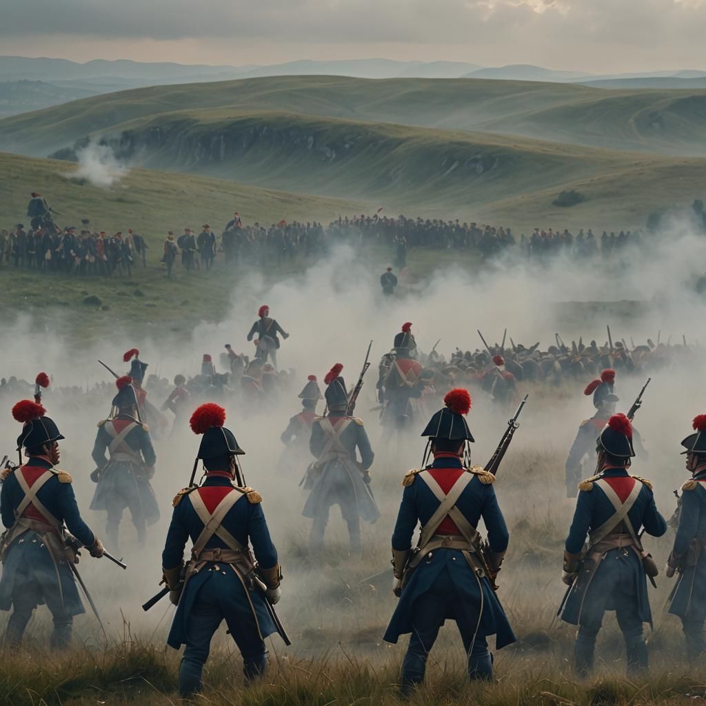 French Grenadiers Prepare for Battle: Jacques-Louis David St...