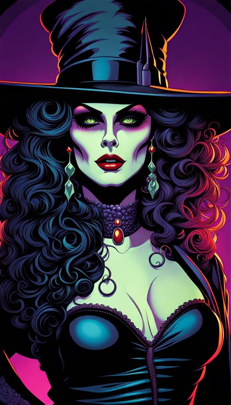 80s Halloween Party with Glam Rock Monsters