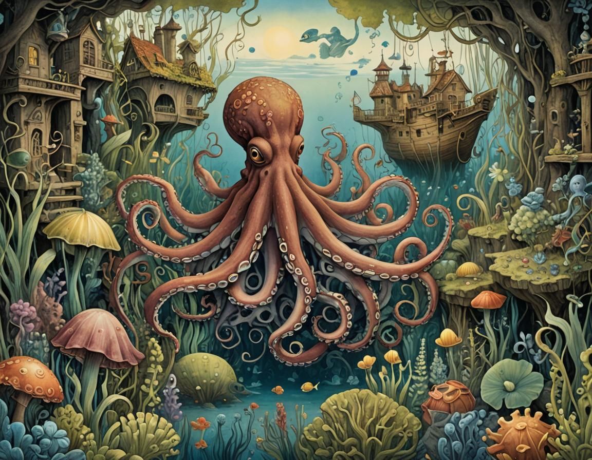 Octopus’s Garden🐚