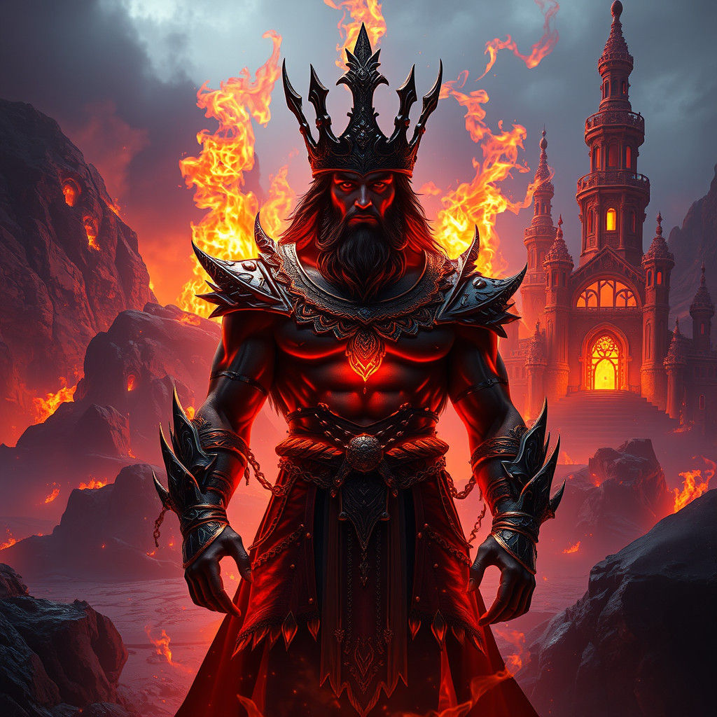 God of Fire in Fire Castle Kingdom