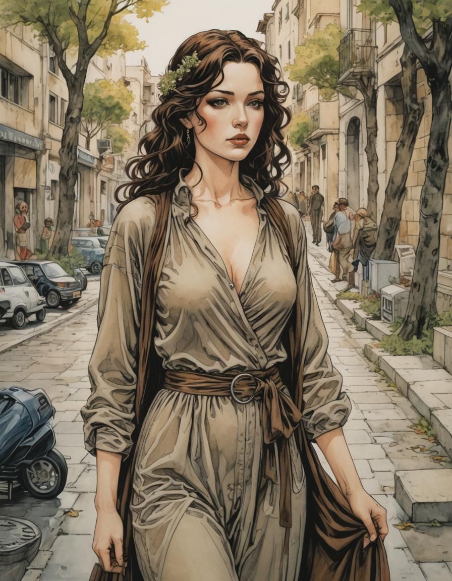 Elegant Erotic Illustration