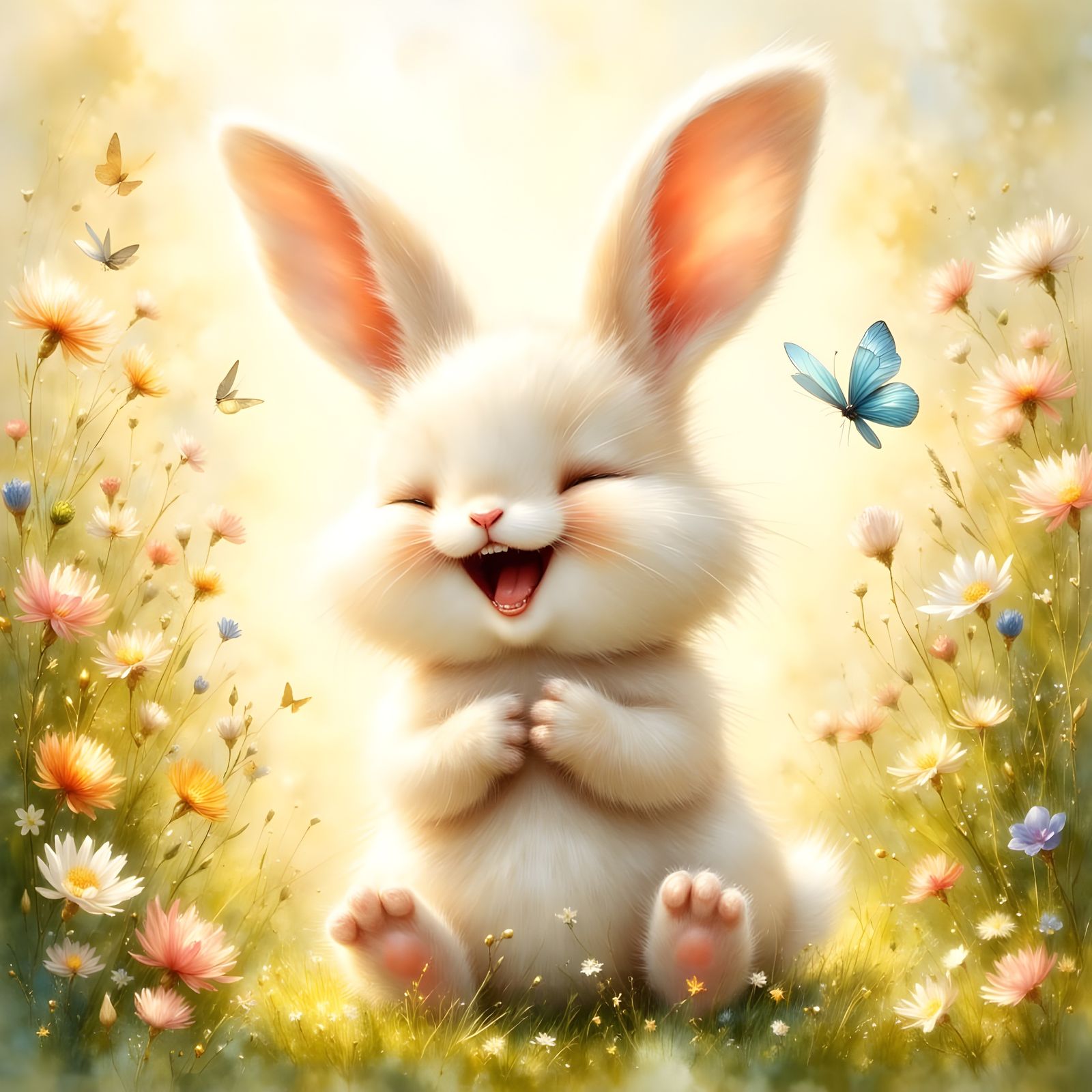 Laughing Bunny