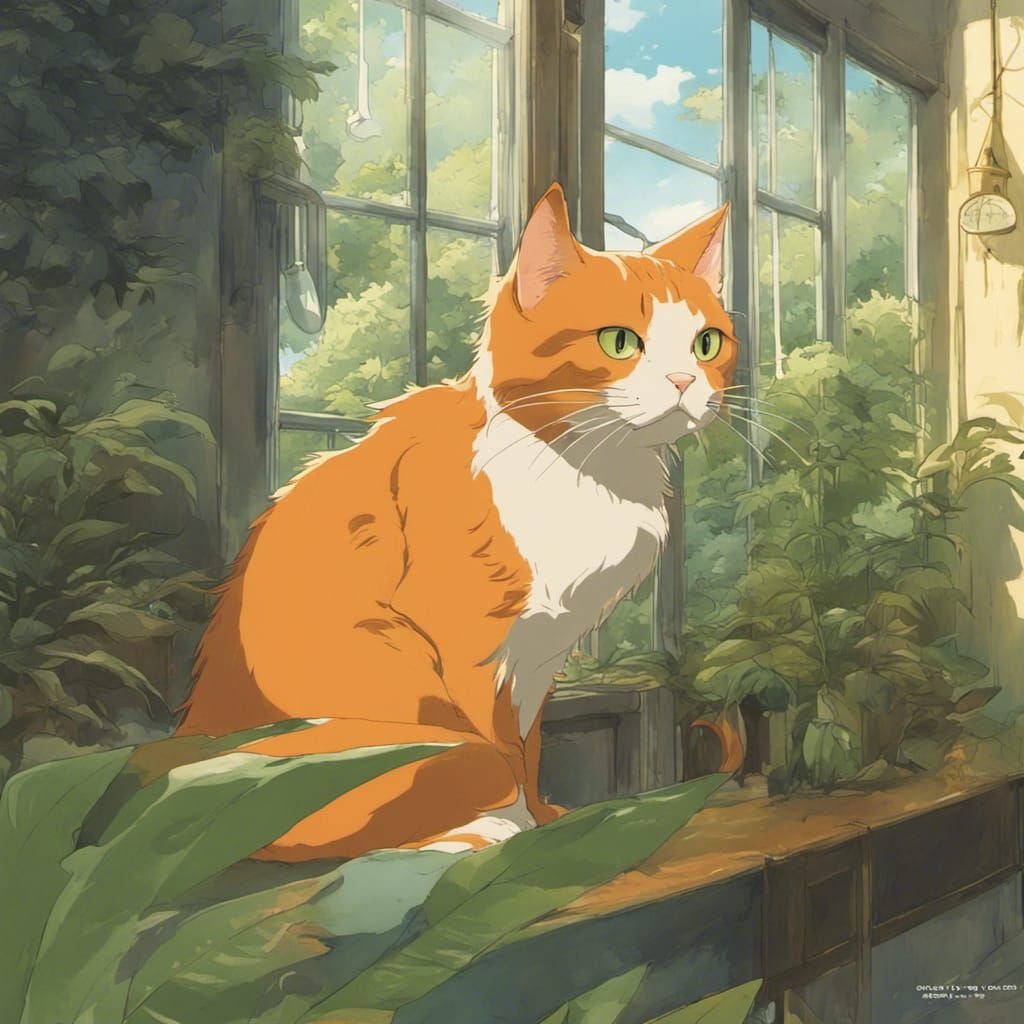 Orange cat