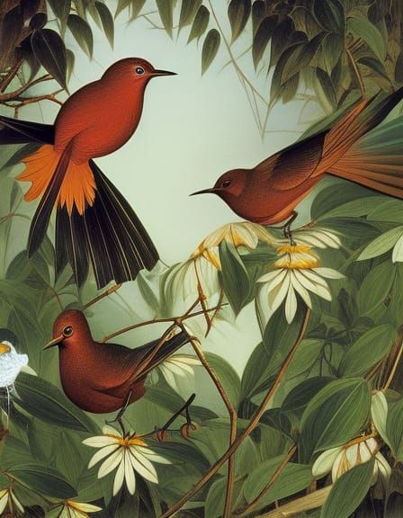 Nightingale Sings in Botanical Stargazing Platform