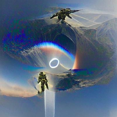 Ethereal Ring of Light: A Radiant Halo