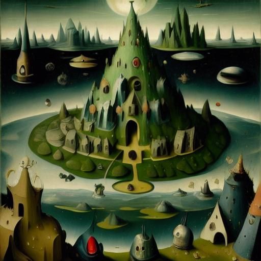 Intricate 3D Vision of the Unknown Hell