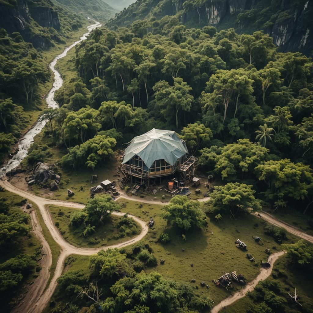 Cinematic Film Still: One Earth, One Home