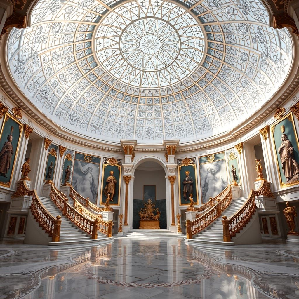 Golden Atrium of Imperial Authority