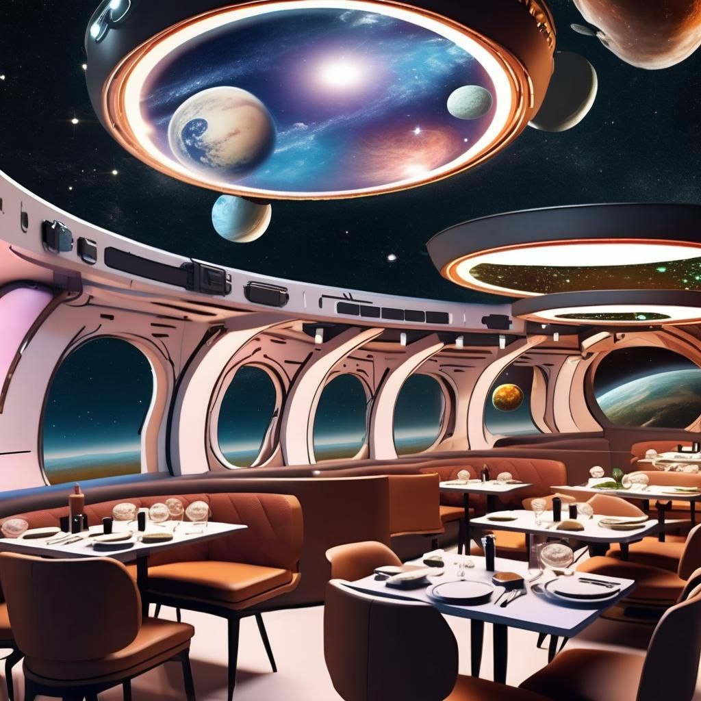 Cosmic Cuisine: Mobile Restaurants in Space Colonies