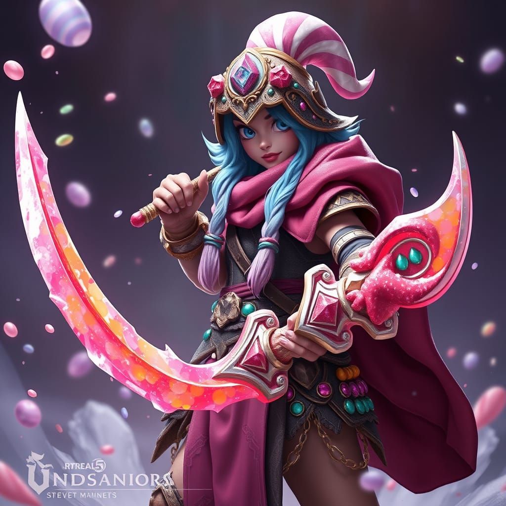 Sugarclad Warrior: Rock Candy Crusader