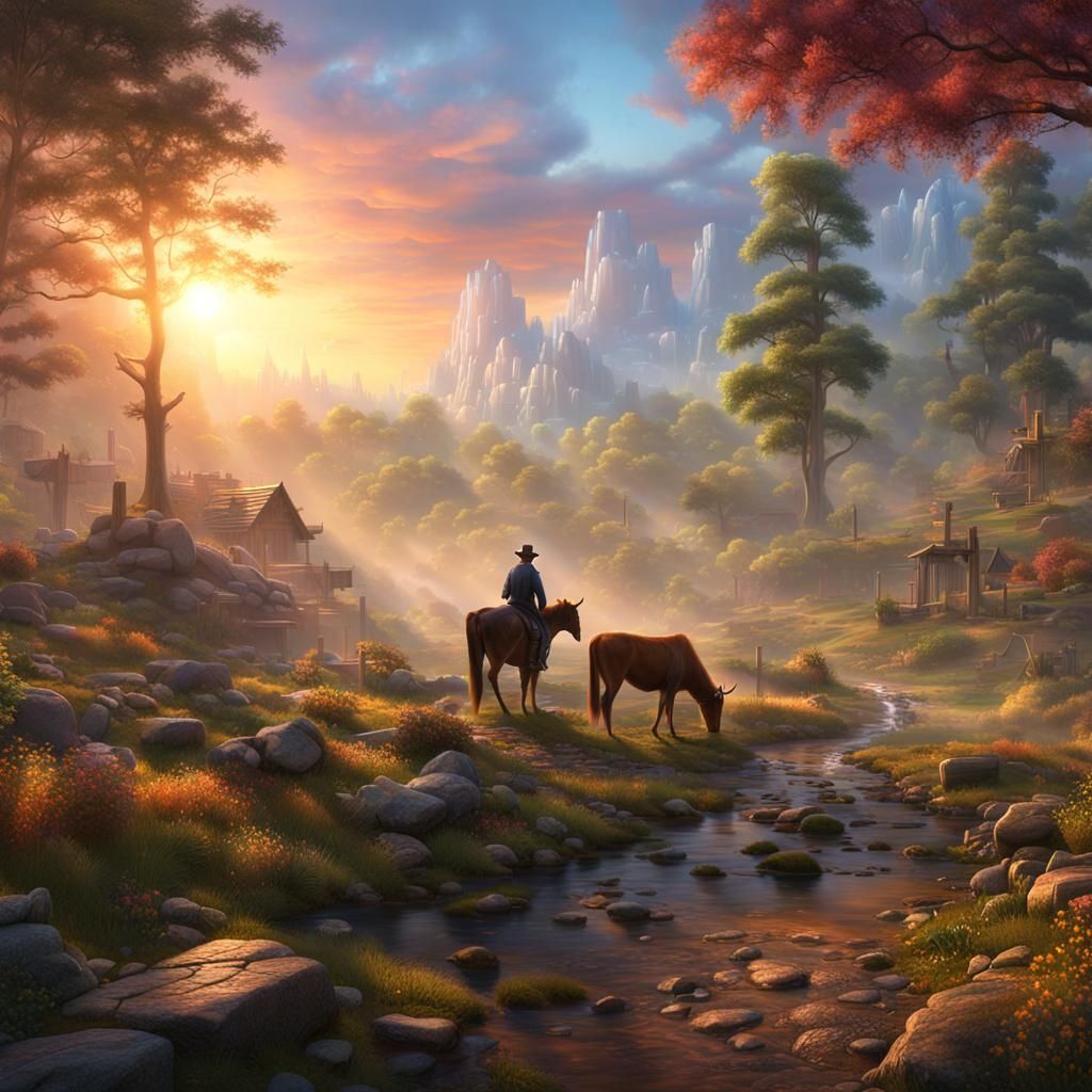 Steve Martin as Cowboy: City Pop Virtual Reality