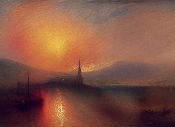 Queen Elizabeth at Balmoral in Romantic Style