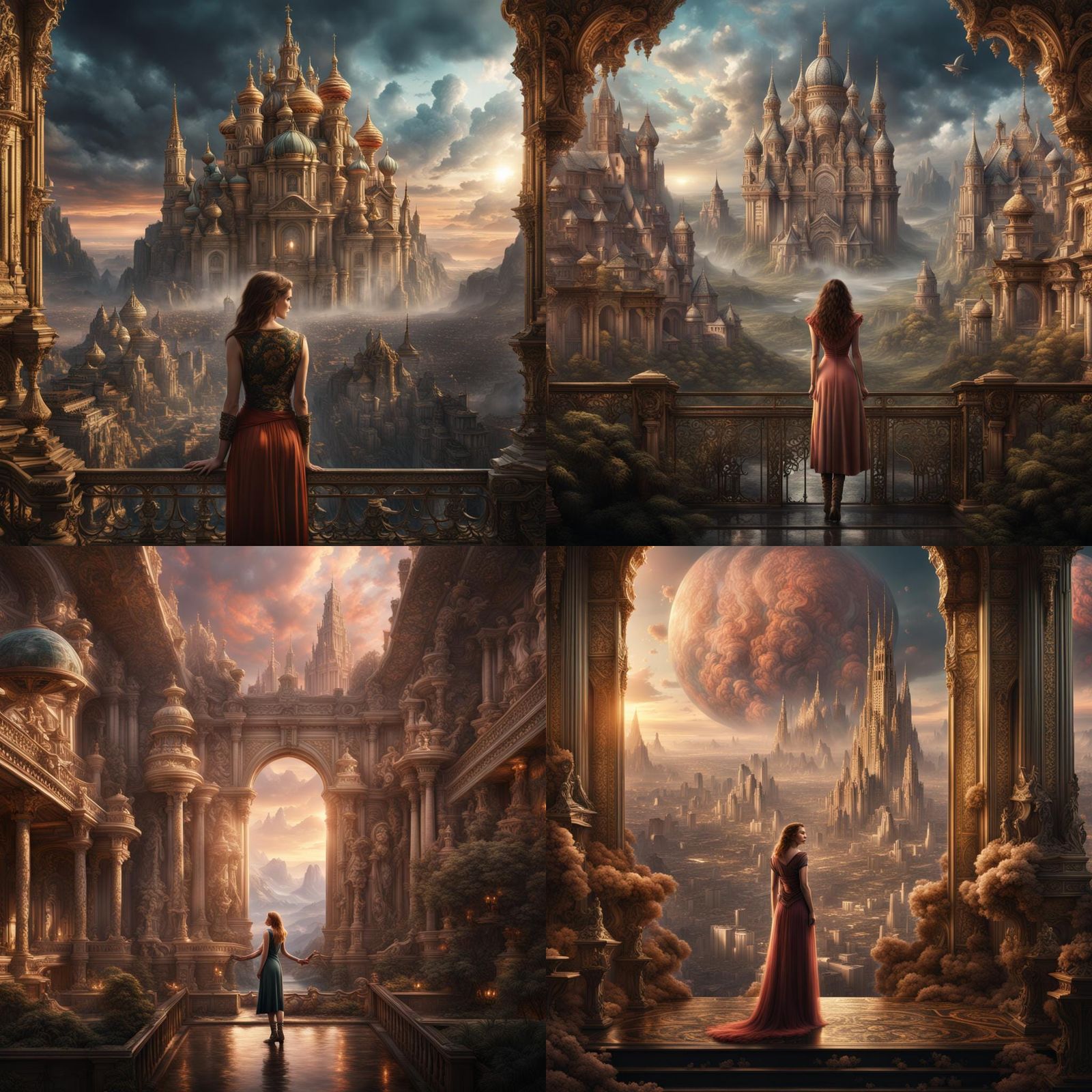 Epic Cinematic Digital Painting: A Female World