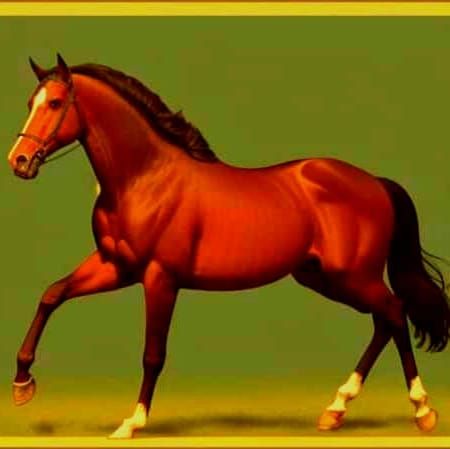 A Fantastical Equus in Whimsical Attire